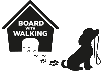 Board with Walking Logo